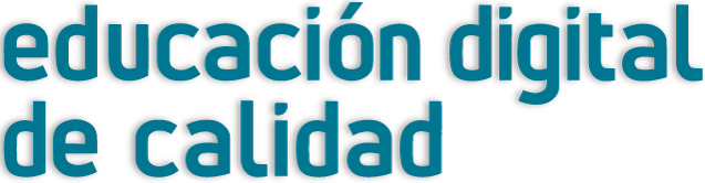 logotipo educación digital de calidad